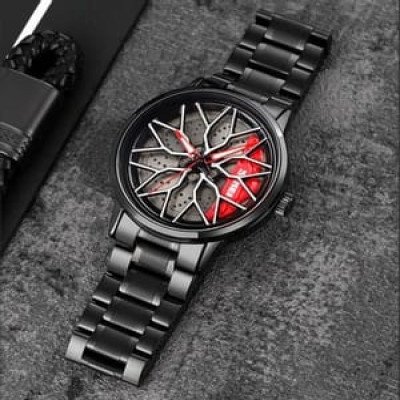 SKMEI 1990 New Fashion Creative Fan Hub Rotation Men's Watch